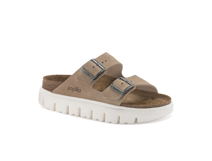 Birkenstock Papillio Women's Arizona Chunky - Suede Leather Birkenstock Papillio Women's Arizona Chunky - Suede Leather