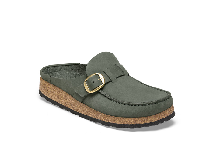 BIRKENSTOCK BUCKLEY 36 完売サイズ Buckley Natural Leather Gray | BIRKENSTOCK
