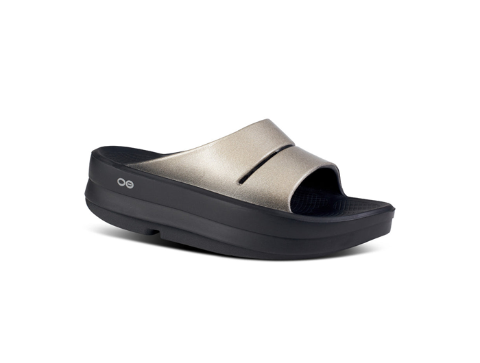 OOFOS Women's OOmega OOahh Luxe Platform Slide - FINAL SALE OOFOS Women's OOmega OOahh Luxe Platform Slide - FINAL SALE