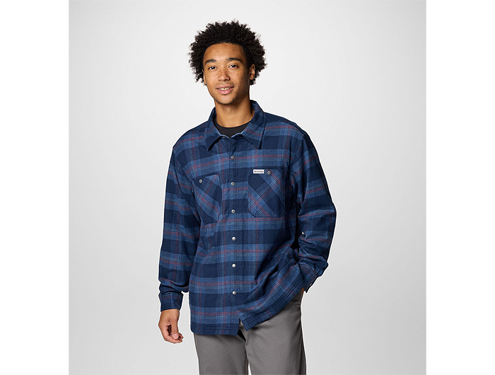 Columbia fleece lined shirt online