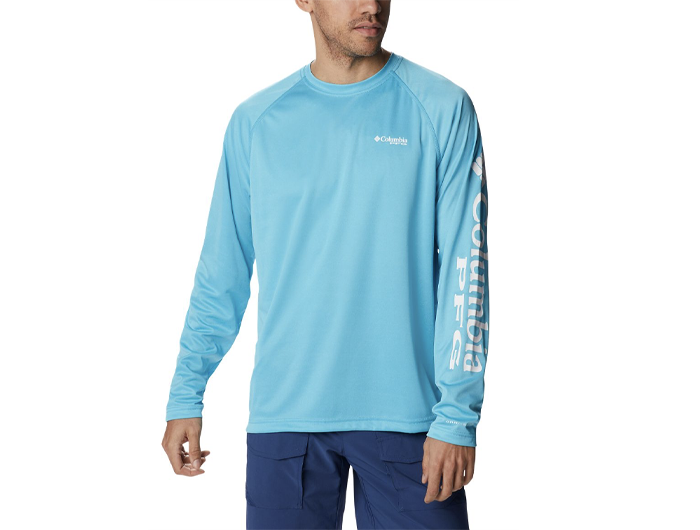 Columbia Men's PFG Terminal Tackle™ Heather Long Sleeve Shirt