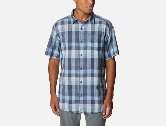 Men’s Rapid Rivers™ Novelty Technical Cotton Short Sleeve Shirt 