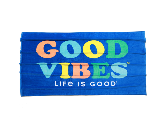 Life is Good x Berkshire Beach Towel - Good Vibes