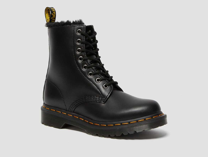 Dr. Martens Women s 1460 Serena Faux Fur Lined Boot
