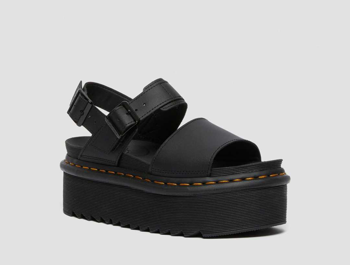 Dr. Martens Women's Voss Leather Strap Platform Sandals Dr. Martens Women's Voss Leather Strap Platform Sandals