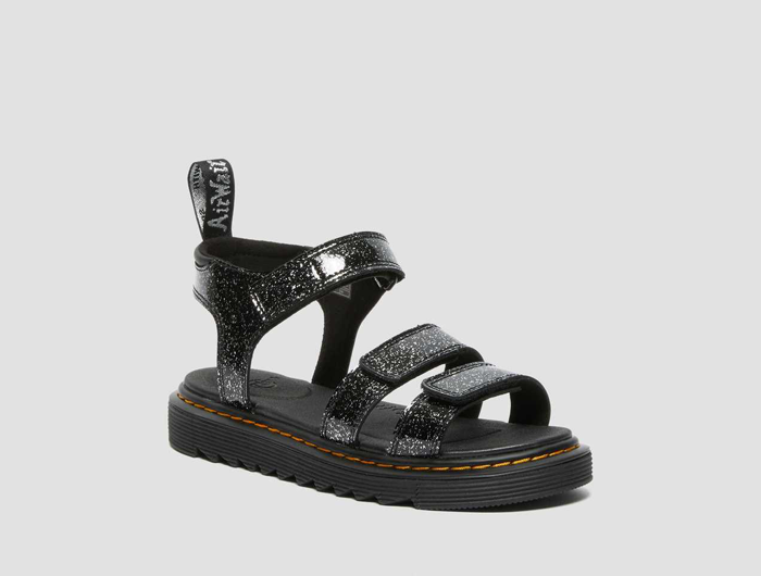 Dr. Martens Junior Klaire Glitter Sandals