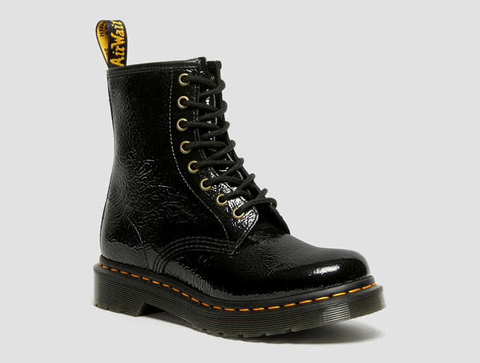 Women's patent fashion doc martens