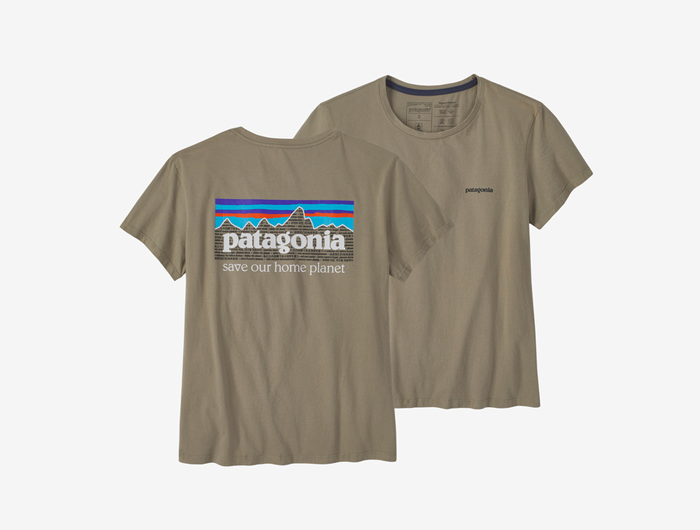 Patagonia P-6 Mission Organic T-Shirt - Women's Garden Green M