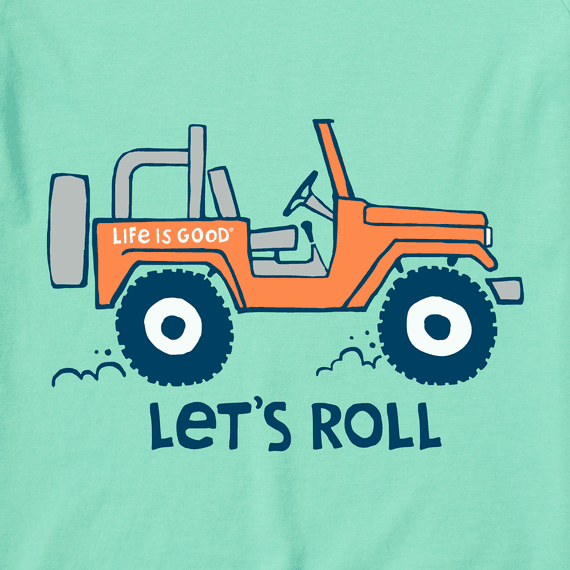 Life is Good Kid's Crusher Tee - Let's Roll ATV