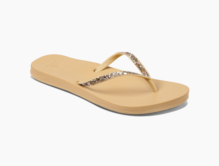 Reef gold shops flip flops