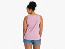 Life is Good Women's Crusher Tank - Mountainside Oval