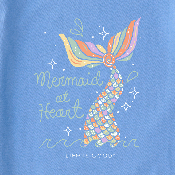 Life is Good Kids' Crusher Tee - Mermaid at Heart