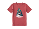Life is Good Kids' Crusher Tee - Shine On Penguins