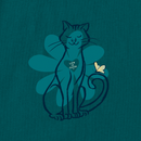 Life is Good Kid's Long Sleeve Crusher Tee - Daisy Cat