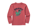 Life is Good Kid's Long Sleeve Crusher Tee - Rexcellent