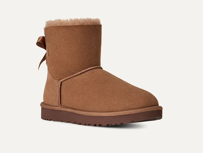 SMAIBULUN Ugg | Bailey Bow Ugg Mini Boots - Cream Bailey Bow Uggs main image 2