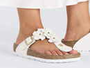 Birkenstock Women's Gizeh Flowers - Leather