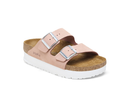 Birkenstock Papillio Women's Arizona Flex Platform - Nubuck Leather