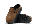 Birkenstock Papillio Women's Boston Chunky Shearling - Suede Leather