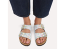 Birkenstock Arizona Flower Print - Suede Leather