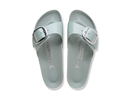 Birkenstock Madrid Big Buckle - High Shine Natural Leather Patent