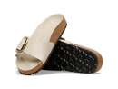 Birkenstock Madrid Big Buckle - High Shine Natural Leather Patent