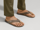 Olukai Men's Tuahine Leather Flip Flop