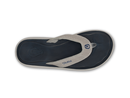 Olukai Men's Pili Waterproof Leather Flip Flops