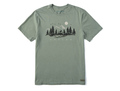 Life is Good Men's Crusher Tee - Unplug in the Outdoors