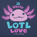 Life is Good Kids' Crusher Tee - Whole Lotl Love