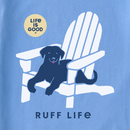 Life is Good Women's Crusher Lite Vee - Ruff Life