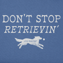 Life is Good Men's Crusher Tee - Don't Stop Retrievin'