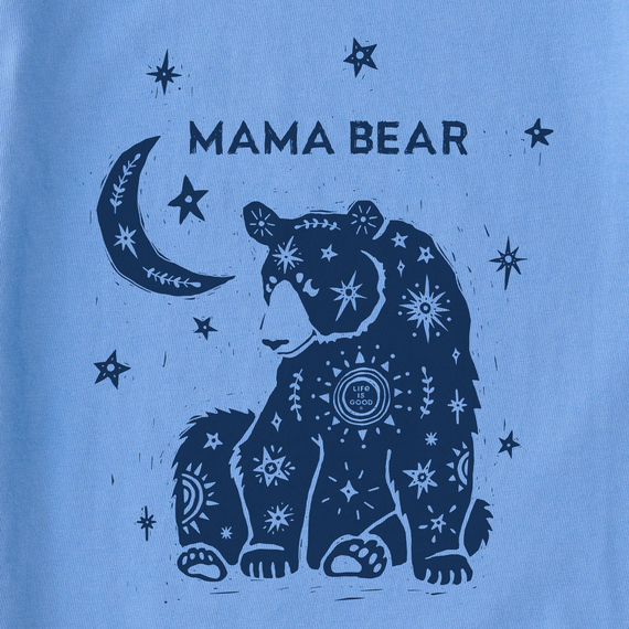 Life is Good Women's Crusher Tee - Celestial Mama Bear