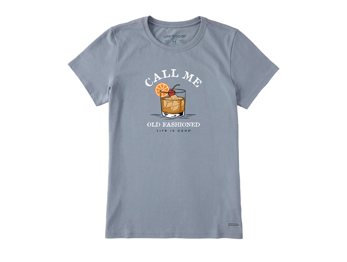 Life is Good Women's Crusher Tee - Call Me Old Fashioned