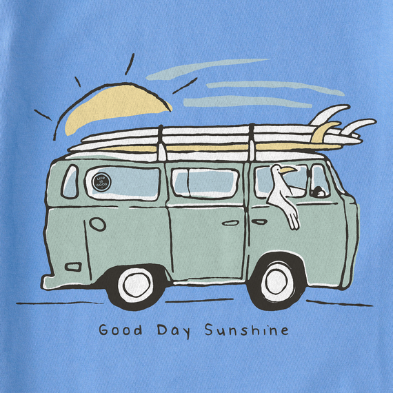 Life is Good Women's Crusher Tee - Quirky Surf Seagull