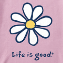 Life is Good Women's Crusher Vee - LIG Daisy