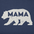 Life is Good Women's Crusher Vee - Mama Bear Silhouette