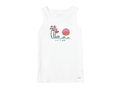 Life is Good Women's Crusher Tank - Quirky Wave Palm Sun