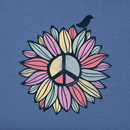 Life is Good Women's Crusher Tank - Peace Sign Flower