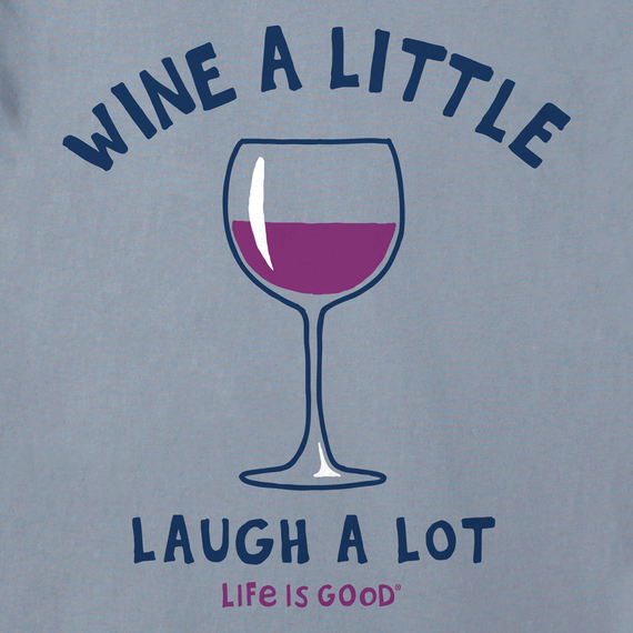 Life is Good Women's Crusher Lite Tee - Laugh a Lot