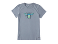 Life is Good Women's Crusher Lite Tee - Beescape