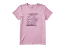 Life is Good Women's Crusher Lite Tee - Go Sea Do