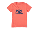 Life Is Good Women's Crusher Lite Vee - Dog Mama