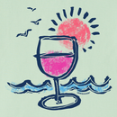 Life Is Good Women's Crusher Lite Vee - Vino Beach