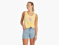 Life is Good Women's Textured Slub Tank - LIG Sundala