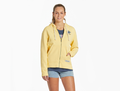 Life is Good Women's Simply True Fleece Zip Hoodie - Flutterby Butterfly