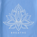 Life is Good Women's Crusher-Flex Hoodie Tunic - Lotus Breathe