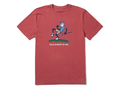 Life is Good Men's Crusher Tee - Jake Fist Pump Golf