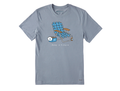 Life is Good Men's Crusher Tee - Keep It Simple Chair