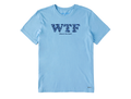 Life is Good Men's Crusher Tee - WTF Fish